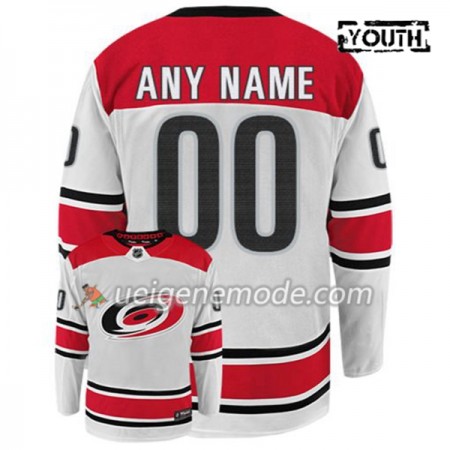 Kinder Eishockey Carolina Hurricanes Trikot Custom Adidas Weiß Authentic